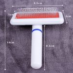 Dog Brush Dog Comb for Cat Scraper Puppy Cat Slicker Gilling Brush Quick Clean - Image 3
