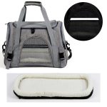 Dog Carrier Bag Portable Dog Backpack With Mesh Window Airline Approved Small Pet Transport - Image 3