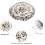 Dog Sniffing Training Mat Round Washable Blanket Pet Stress Training Relieving Nosework Mat - Image 3
