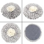 Dog Sniffing Training Mat Round Washable Blanket Pet Stress Training Relieving Nosework Mat - Image 4